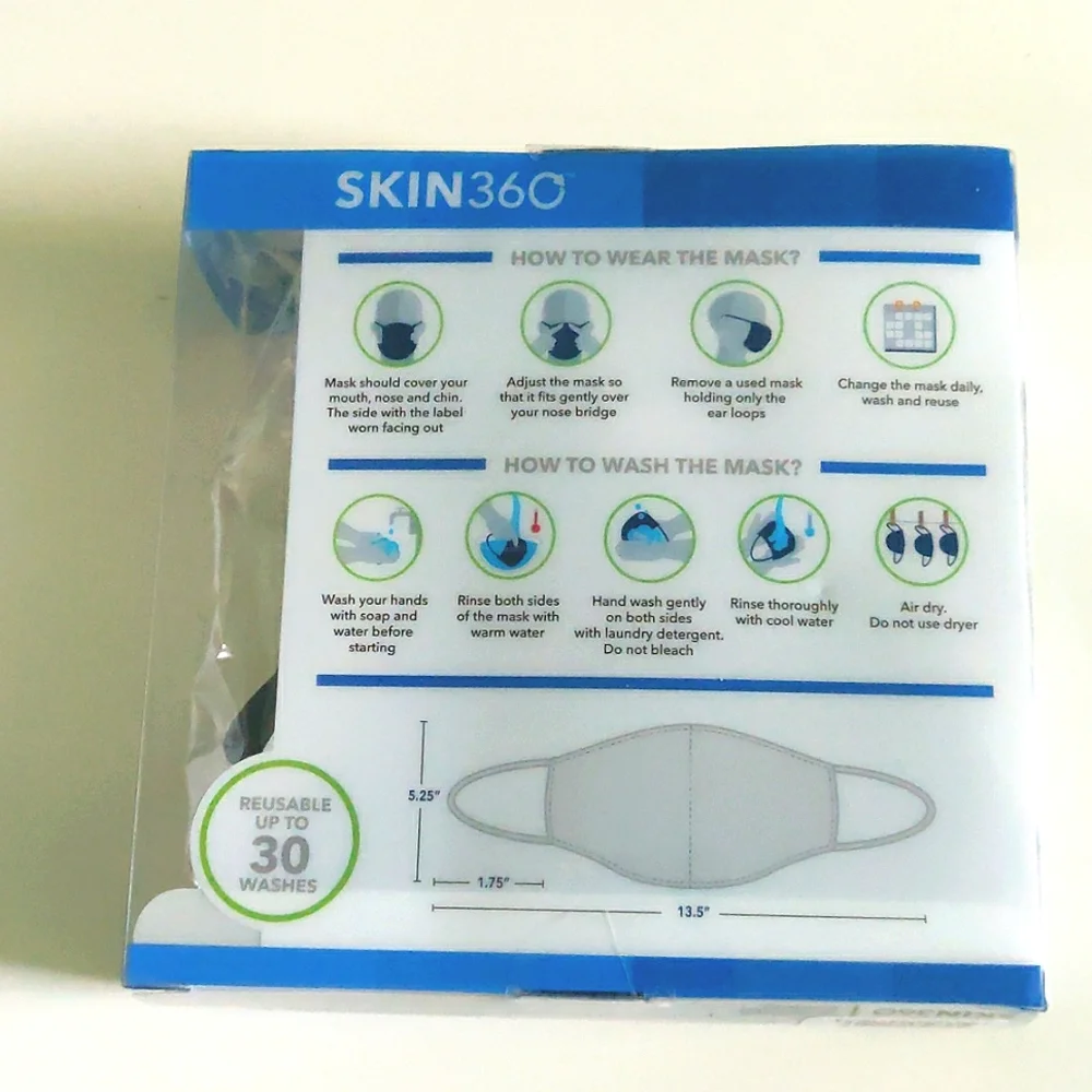 SKIN 360 3 LAYER MASK PREMIUM COMFORT 6 PACK